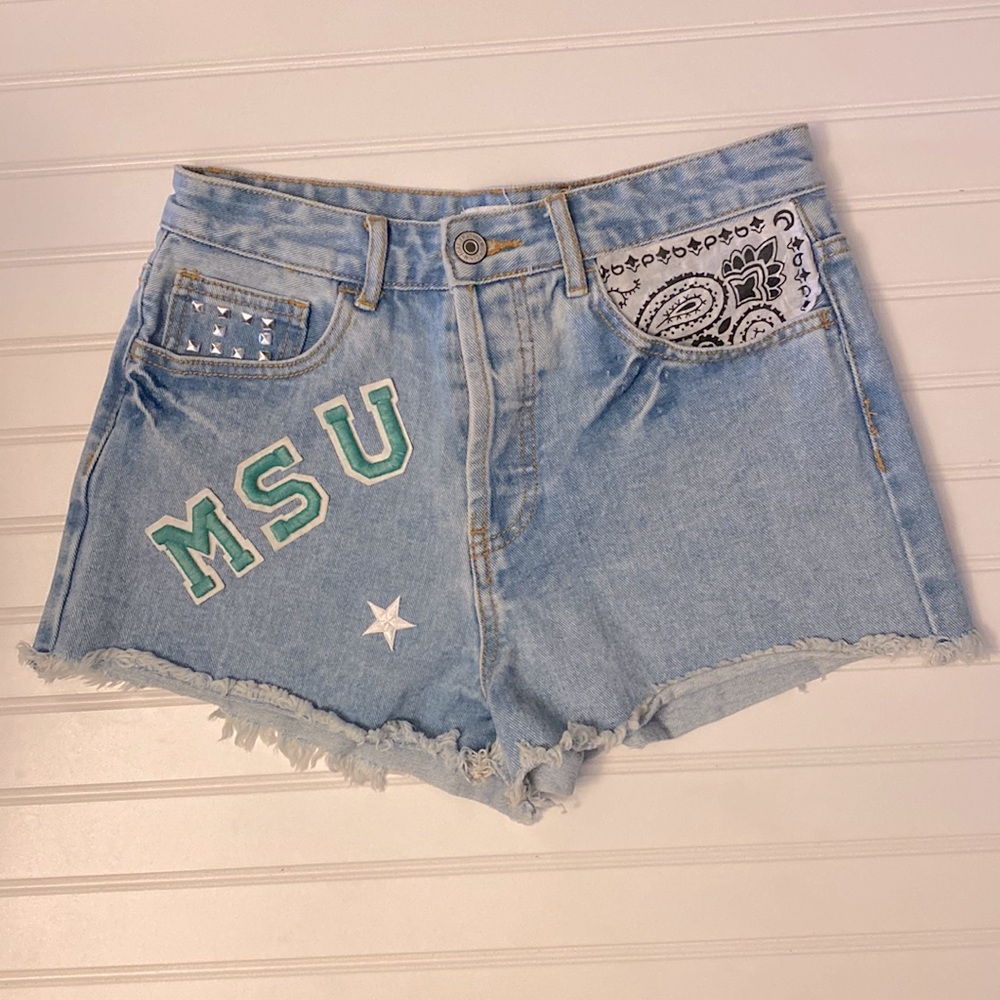 Forever 21 MSU Jean Shorts